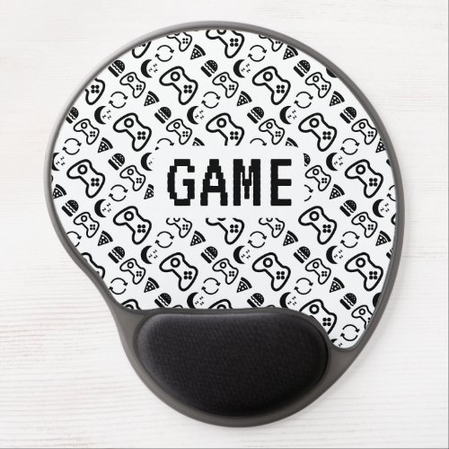 Eat Sleep Game Repeat Collection Gamer  Gel Mouse Pad
