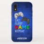 Eat, Sleep, Game, Repeat | Gamer Personalized iPhone XR Case