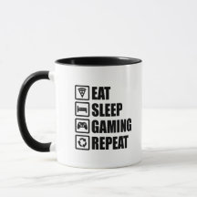 Eat Sleep Gaming Repeat - Perfect Gift for Game