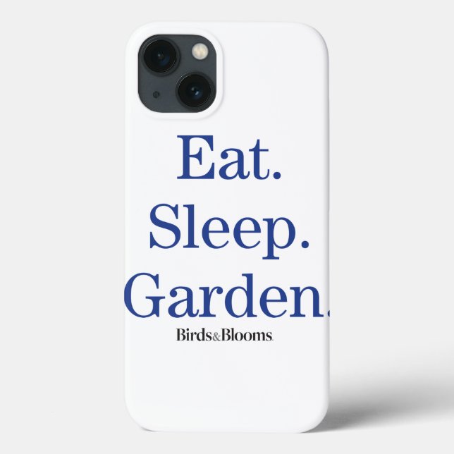 Eat. Sleep. Garden. Case-Mate iPhone Case (Back)