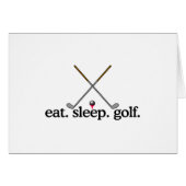 Eat Sleep Golf (Front Horizontal)
