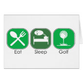 Eat Sleep Golf (Front Horizontal)