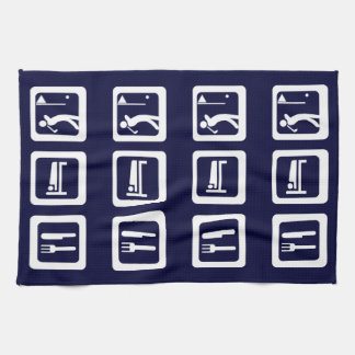 Eat Sleep Golf - Any Color Kitchen Towel