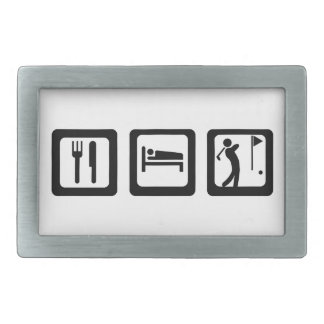 Eat Sleep Golf Belt Buckle