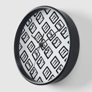 Eat Sleep Golf Clock