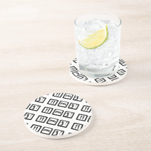 Eat Sleep Golf Coaster