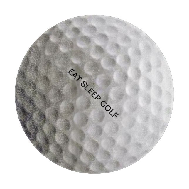 Eat Sleep Golf Cutting Board (Front)