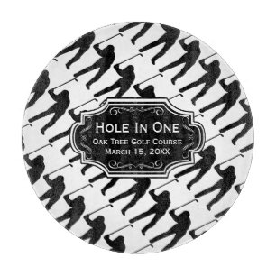 Eat Sleep GOLF Hole In One Man Cave GOLFER'S Lodge Cutting Board