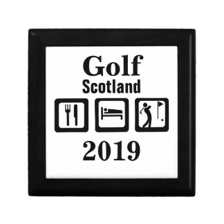 Eat Sleep Golf Keepsake Box