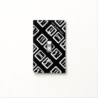 Eat Sleep Golf Light Switch Cover