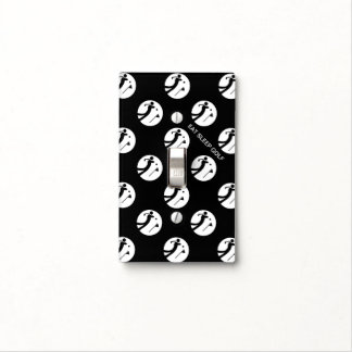 Eat Sleep Golf Light Switch Cover