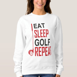 Eat Sleep Golf Repeat Sweatshirt
