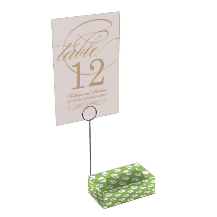 Eat Sleep Golf Table Card Holders