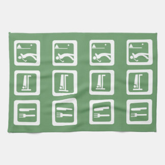 Eat Sleep Golf Towel