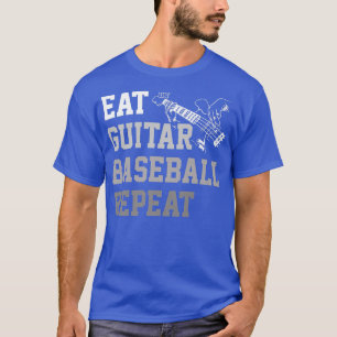 Eat Sleep Guitar Repeat Funny Guitar Player T-Shirt