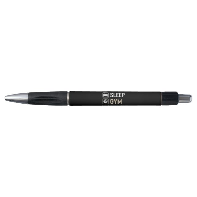 Eat Sleep Gym Repeat Perfect Gift Workout Lovers. Pen (Front)