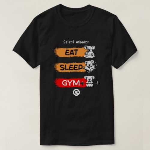 Eat Sleep Gym T_Shirt