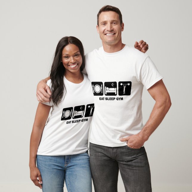 eat sleep gym T-Shirt (Unisex)