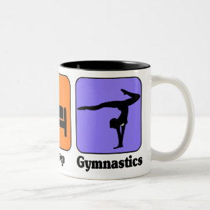 Eat Sleep Gymnastics mug