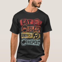 Eat Sleep harmonica Repeat