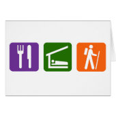 Eat Sleep Hiking (Front Horizontal)