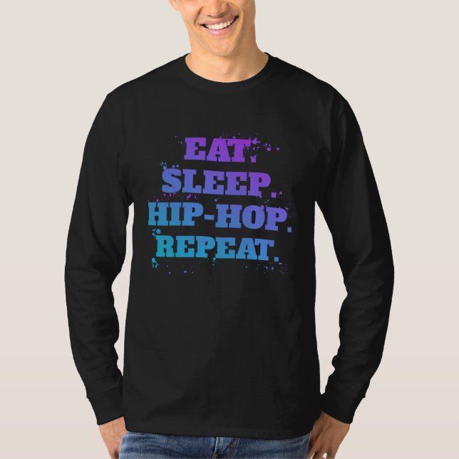 Eat Sleep Hip Hop Apparel Dance Dancing Women Kids T-Shirt (Front)