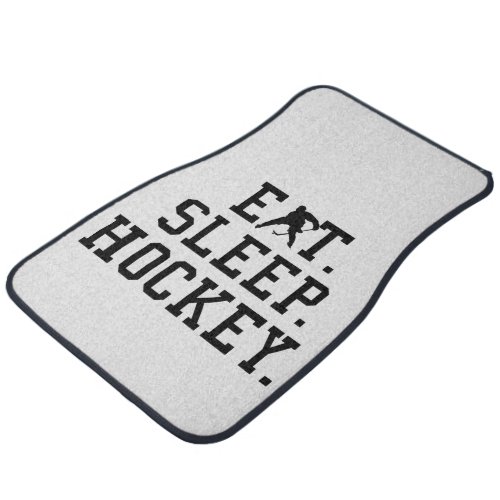 Eat Sleep Hockey _ Hockey Lovers          Car Floor Mat