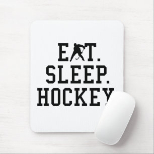 Eat Sleep Hockey - Hockey Lovers Mouse Pad