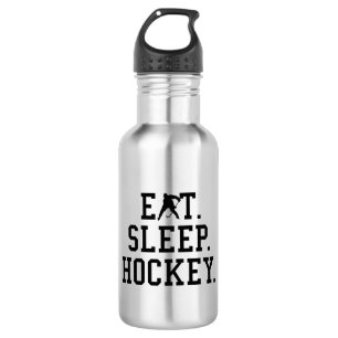 Eat Sleep Hockey - Hockey Lovers Stainless Steel Water Bottle