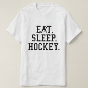 Eat Sleep Hockey - Hockey Lovers T-Shirt