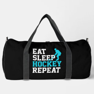Eat Sleep Hockey Repeat        Duffle Bag