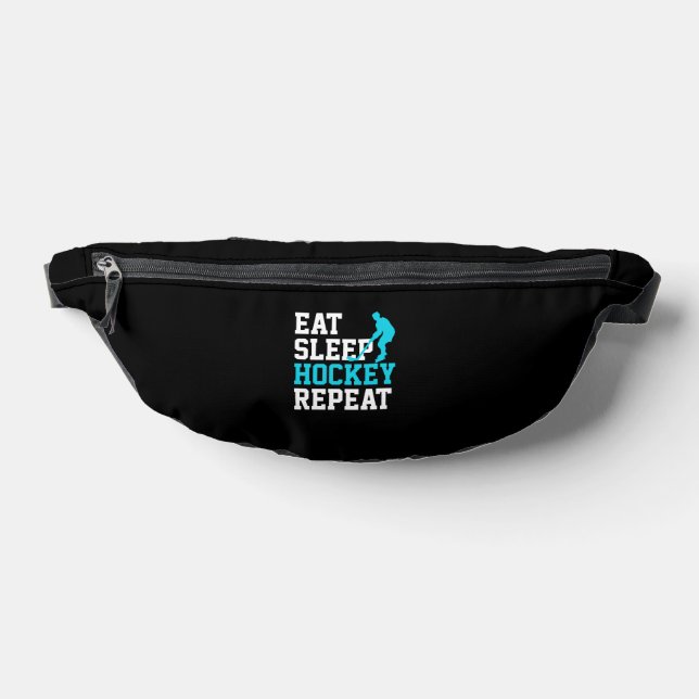 Eat Sleep Hockey Repeat        Fanny Pack (Lay Down)