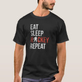 Youth Eat Sleep Hockey T-shirt