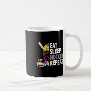 Eat Sleep Hockey Repeat Ice Hockey Lovers Kids You Coffee Mug