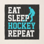 Eat Sleep Hockey Repeat        Scarf<br><div class="desc">Eat Sleep Hockey Repeat</div>