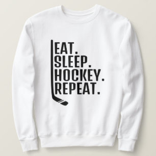 Eat Sleep Hockey Repeat Sweatshirt