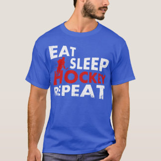Eat Sleep Hockey Repeat T-Shirt