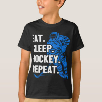 Eat Sleep Hockey Repeat T-Shirt
