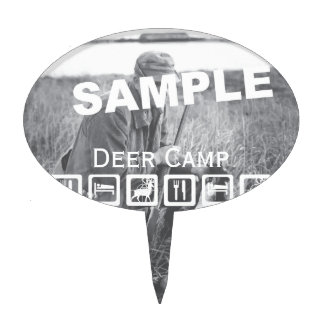 Eat Sleep Hunt Cake Topper