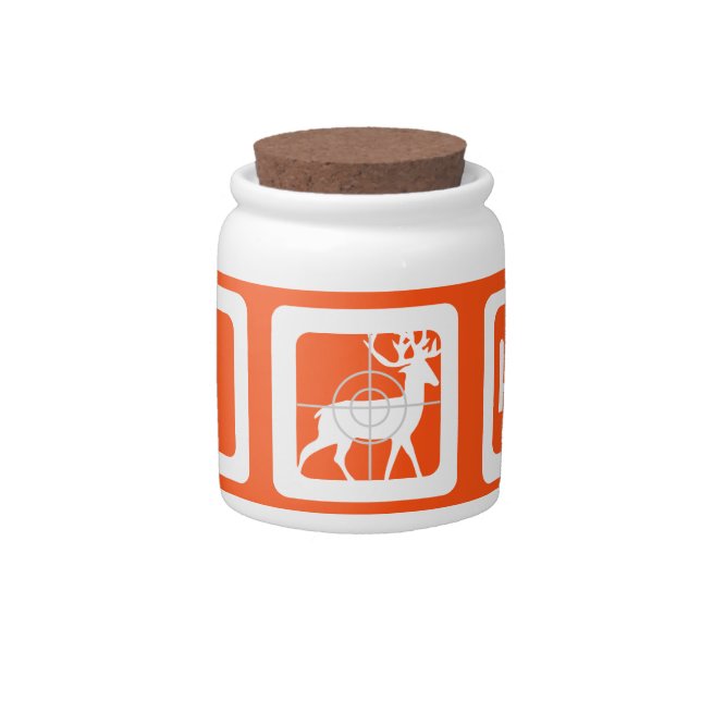 Eat Sleep Hunt Candy Jar (Front)