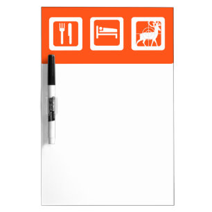 Eat Sleep Hunt Dry Erase Board