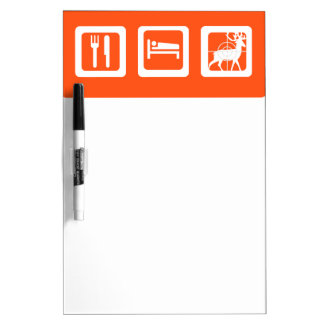 Eat Sleep Hunt Dry Erase Board