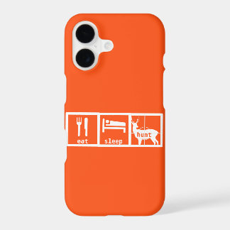 Eat Sleep Hunt iPhone Deer Stag Buck 17 Case