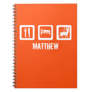 Eat Sleep Hunt Notebook