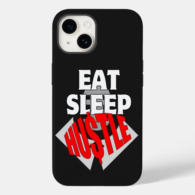 Eat Sleep Hustle.b Case-Mate iPhone Case (Back)