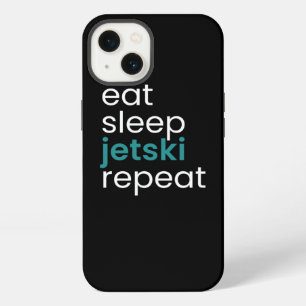 Eat Sleep Jetski Repeat iPhone 13 Case