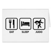 Eat Sleep Judo (Front Horizontal)