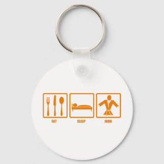 Eat Sleep Judo Keychain