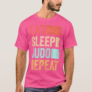 Eat Sleep Judo Repeat Men Boys Judo T-Shirt