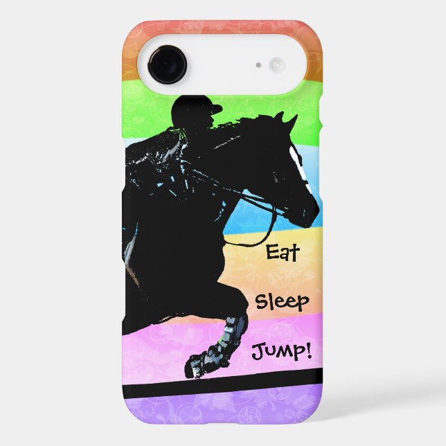 Eat, Sleep, Jump Horse Case-Mate iPhone Case (Back)